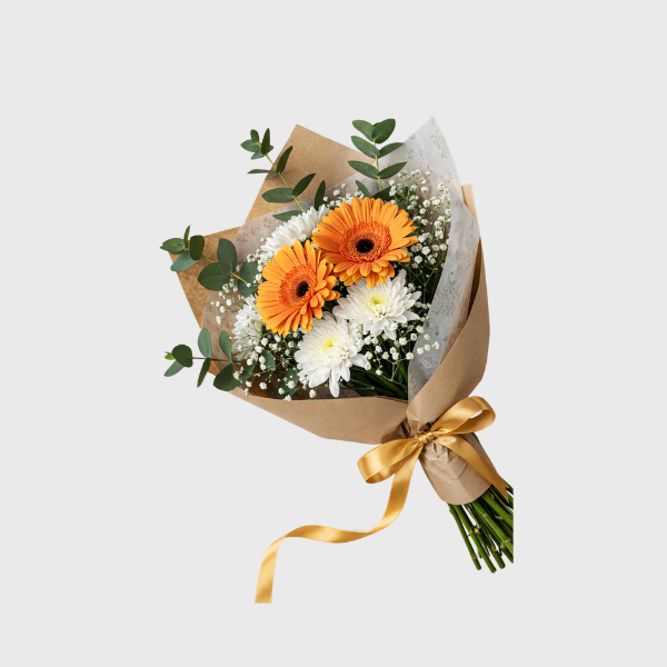 Buquê Aurora Dourada